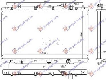 HLADNJAK MOTORA 1.6 i-DTEC... za Honda CR-V od 2013. do 2015. god.