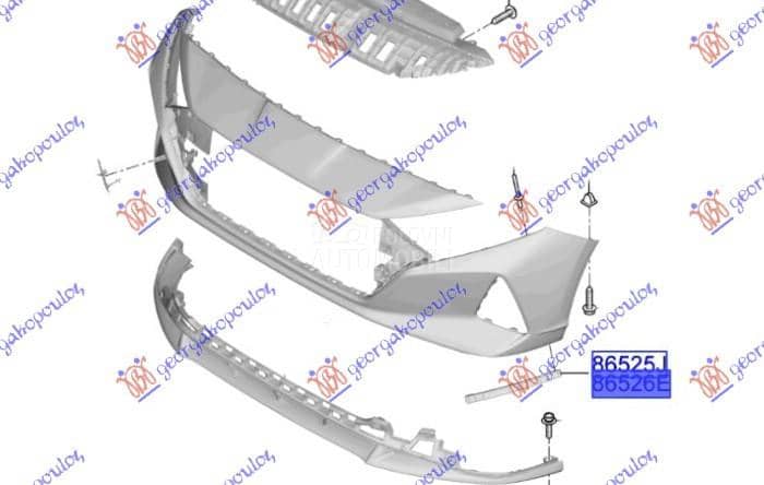 NOSAC PREDNJEG BRANIKA...