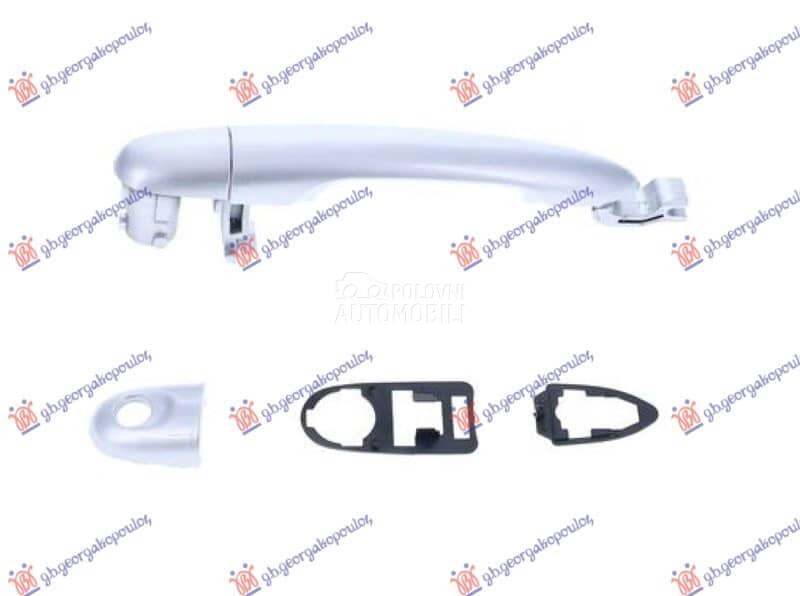 KVAKA VRATA SPOLJASNJA SREBRNA