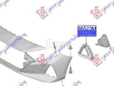 RESETKA PREDNJEG BRANIKA... za Hyundai i20 od 2020. do 2024. god.