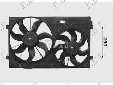 VENTILATOR za Škoda Octavia od 2008. do 2013. god.