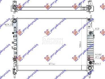 NEMA- HLADNJAK MOTORA 2.2... za Opel Antara od 2006. do 2015. god.