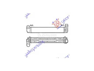 HLADNJAK INTERKULERA 2.0 DCi za Renault Scenic od 2012. do 2016. god.