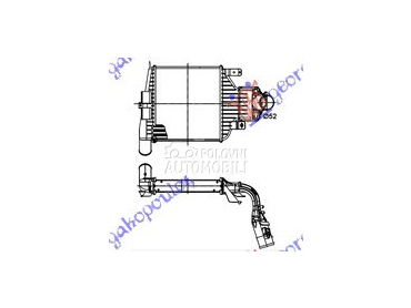 HLADNJAK INTERKULERA 1.6-2.0 1 za Opel Zafira od 2005. do 2012. god.