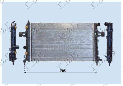 HLADNJAK MOTORA 1.2/1.4/1.8 BE