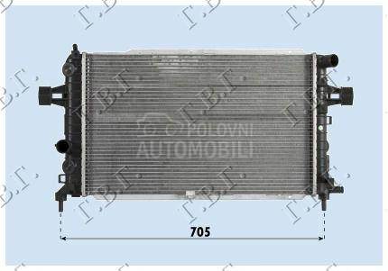 HLADNJAK MOTORA 2.0 cc 16V TUR