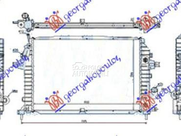 HLADNJAK MOTORA 1.7/1.9CDTi 2. za Opel Zafira od 2005. do 2012. god.