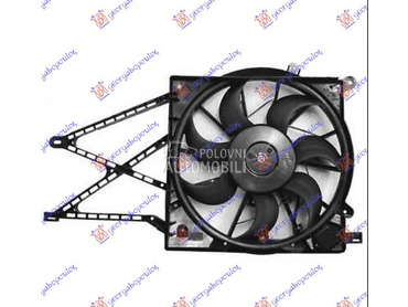 VENTILATOR KOMPLET (390mm) (4 za Opel Astra H od 2004. do 2010. god.