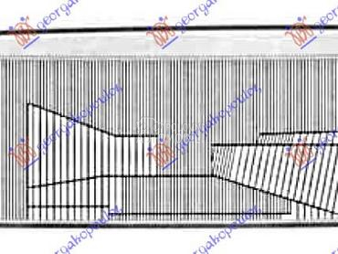 STAKLO FARA za Opel Vectra A od 1989. do 1992. god.