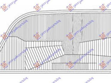 STAKLO FARA za Opel Omega od 1988. do 1991. god.