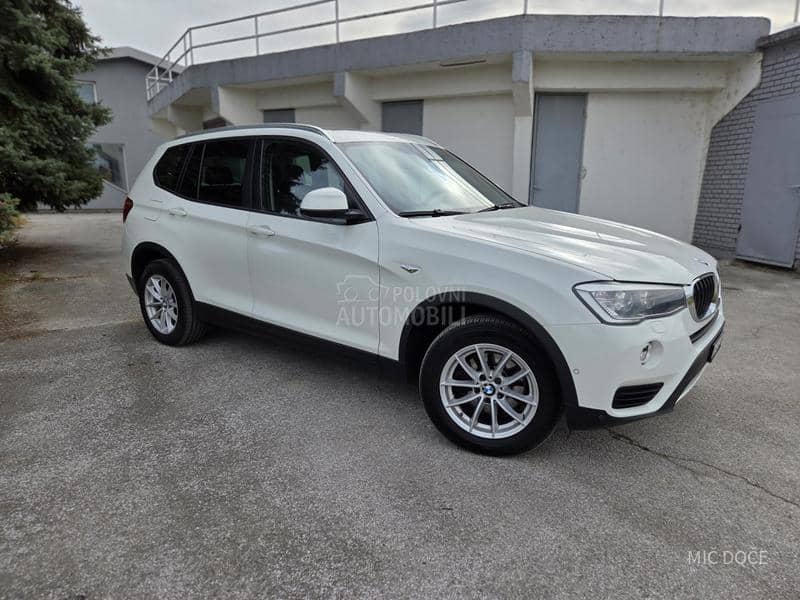 BMW X3 2.o d x drive xen