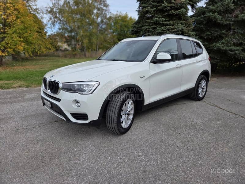 BMW X3 2.o d x drive xen