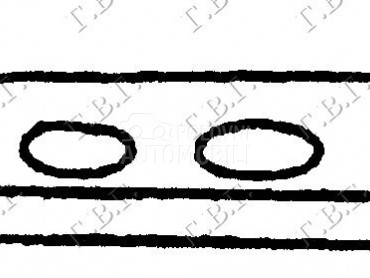 NOSAC HLADNJAKA za Opel Astra F od 1995. do 1998. god.