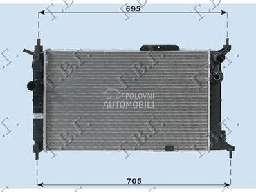 HLADNJAK MOTORA 1.4/1.6 (585x3 za Opel Astra F od 1995. do 1998. god.