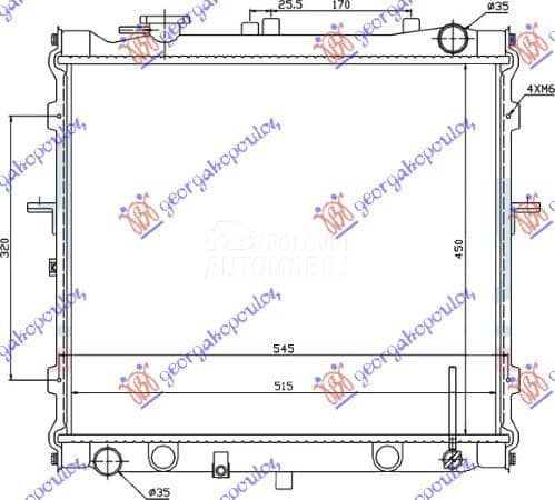 HLADNJAK MOTORA 2.0 16V...