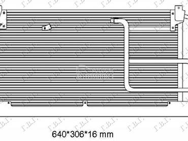HLADNJAK KLIME ZA SVE MODELE ( za Opel Corsa B od 1996. do 1997. god.