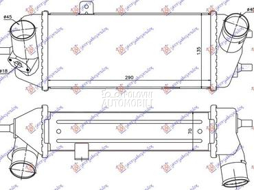 HLADNJAK INTERKULERA... za Kia Soul od 2008. do 2011. god.