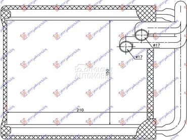 GREJAC KABINE za Kia cee`d od 2010. do 2013. god.