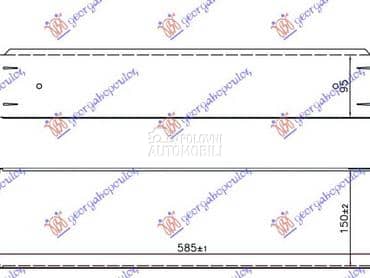 HLADNJAK INTERKULERA SVI... za MINI Countryman od 2016. do 2021. god.