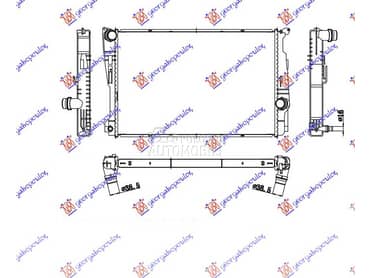 HLADNJAK MOTORA ZA SVE... za BMW X3 od 2014. do 2017. god.