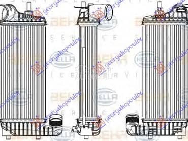HLADNJAK INTERKULERA 1.6... za Ford C-Max od 2014. do 2019. god.