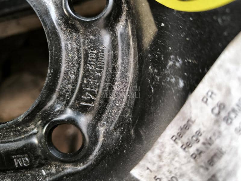 Čelične felne Copavac 17" 5 x 108