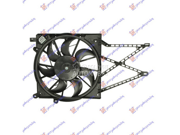 VENTILATOR KOMPLET (BENZIN) (3 za Opel Zafira od 1999. do 2005. god.