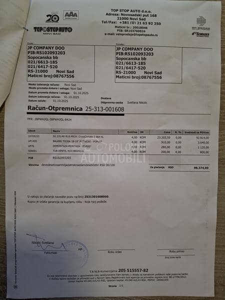 Škoda Superb 1.5 TSI SPORTLINE