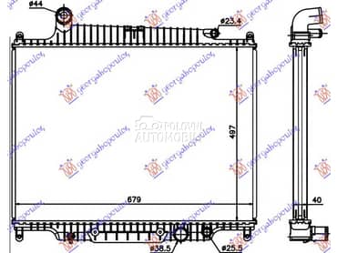 HLADNJAK MOTORA 3.6 TD DIZEL za Land Rover Range Rover Sport od 2005. do 2013. god.