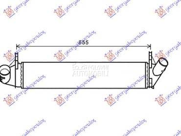 HLADNJAK INTERKULERA 1.5 DCi za Dacia Duster od 2010. do 2017. god.
