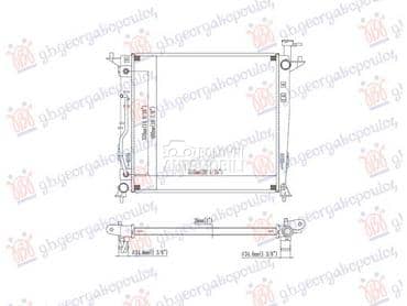 HLADNJAK MOTORA 2.2 DIZEL za Kia Sorento od 2014. do 2017. god.
