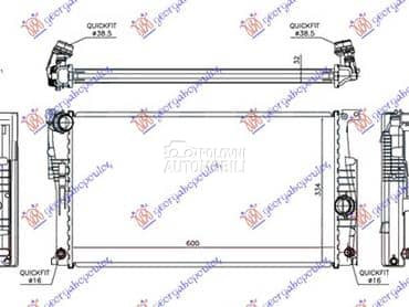 HLADNJAK MOTORA... za BMW Serija 3 od 2012. do 2014. god.
