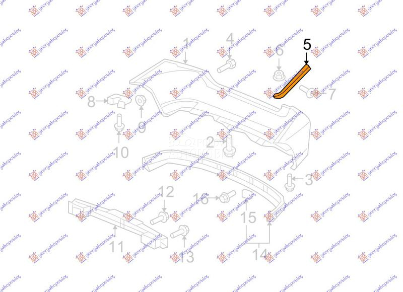 NOSAC ZADNJEG BRANIKA BOCNI PL