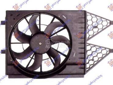 VENTILATOR KOMPLET... za Volkswagen Polo od 2014. do 2017. god.