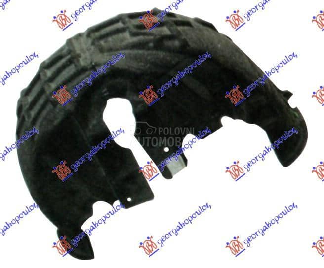 ZADNJE POTKRILO PLASTICNO Levo