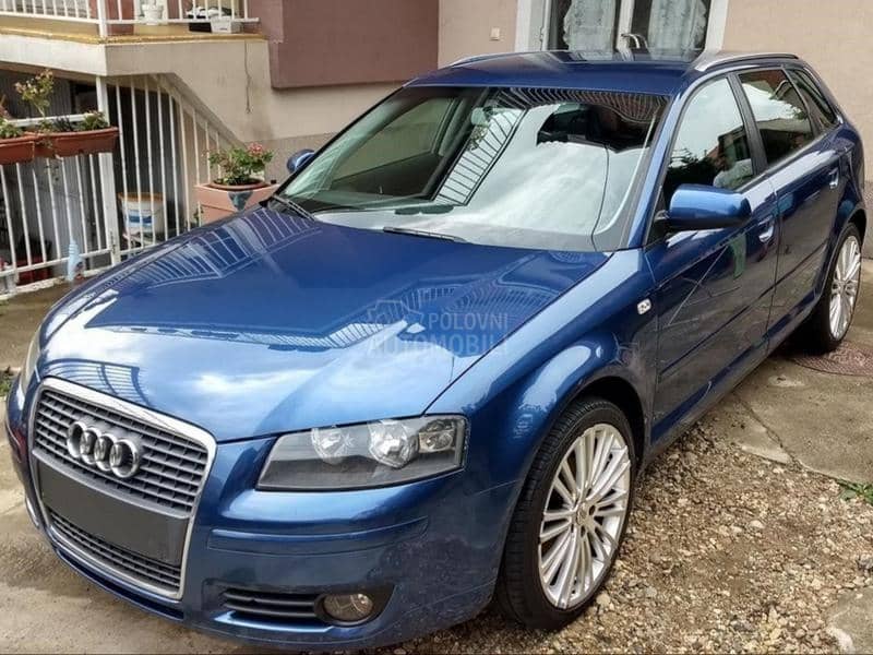 Audi A3 8P 2.0TDI 2007. god. -  kompletan auto u delovima