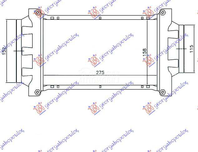 HLADNJAK INTERKULERA 1.6-16V S