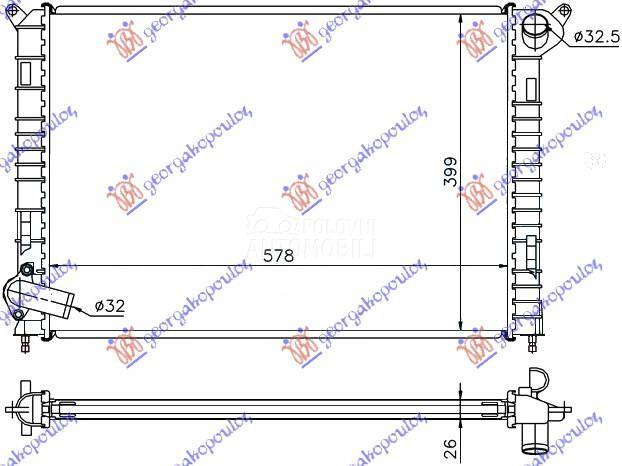 HLADNJAK MOTORA 1.6cc (ONE) 16