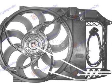 VENTILATOR KOMPLET (DIZEL) (3 za MINI Cooper od 2002. do 2006. god.