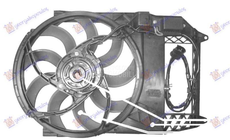 VENTILATOR KOMPLET (DIZEL) (3