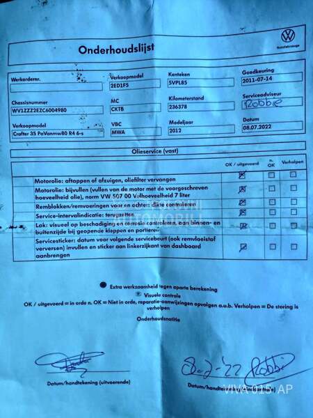 Volkswagen Crafter 2.0 TDI 110KS L2H2 KLIMA