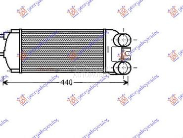 HLADNJAK INTERKULERA 1.6 HDI ( za Peugeot Partner od 2002. do 2008. god.