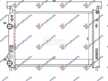HLADNJAK MOTORA 1.2 BENZIN... za Fiat Palio od 1999. do 2004. god.