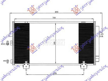 HLADNJAK KLIME ZA SVE... za Toyota RAV 4 od 2000. do 2005. god.