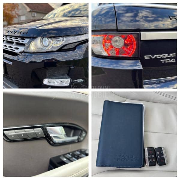 Land Rover Range Rover Evoque TD4 AT PANO KAM KOZ