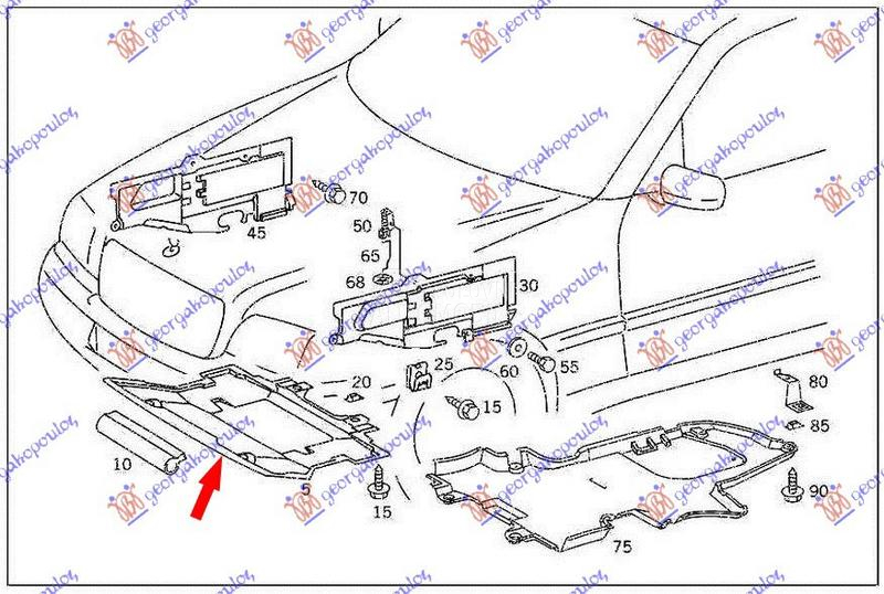 ZASTITA MOTORA PLASTICNA