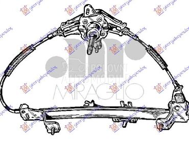 PODIZAC PREDNJEG PROZORA... za Fiat Ostalo od 2005. do 2014. god.