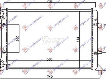 HLADNJAK MOTORA... za Audi A3 od 2003. do 2008. god.