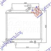 HLADNJAK MOTORA 1.5 CRDi...