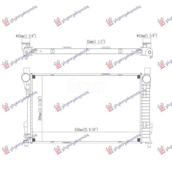 HLADNJAK MOTORA 2.7 DIZEL (MAN
